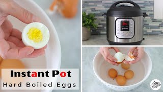 Instant Pot Hard Boiled Eggs