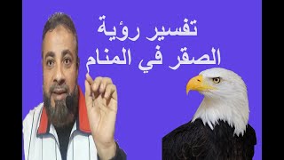 تفسير رؤية الصقر للعزباء والمتزوجة والحامل والرجل في المنام / اسماعيل الجعبيري