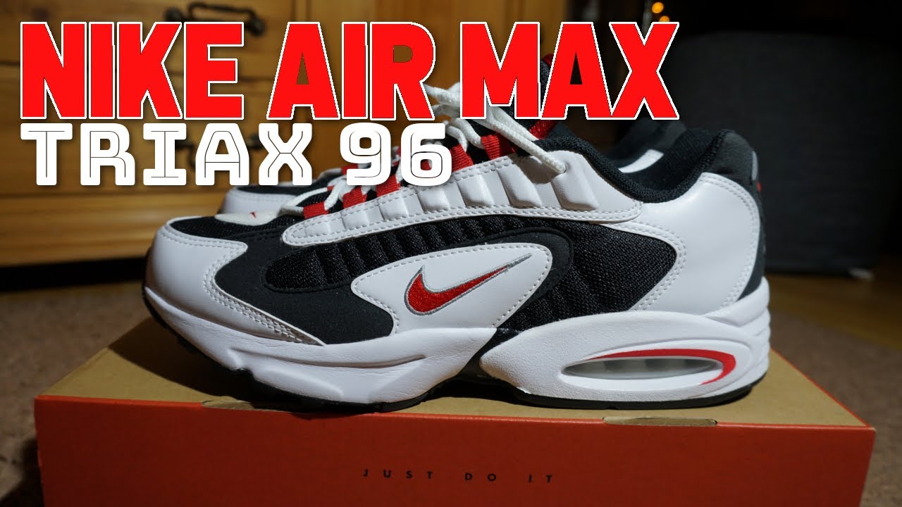 👟 Nike AIRMAX TRIAX 96 👟 Unboxing / Review & On Feet / DEUTSCH - YouTube