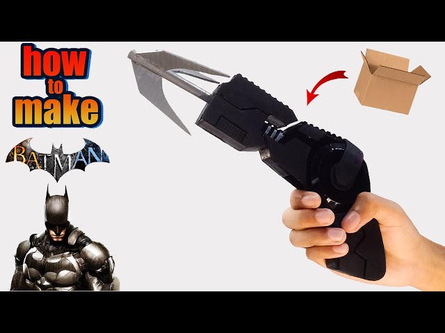How to make batman grappling hook.#batman #howtomake 