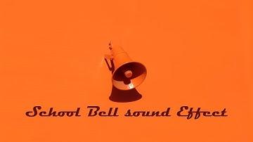 School Bell Sound Effects | No Copyright