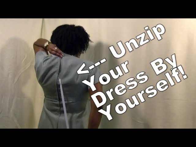 how to make a dress fit that won't zip This works in a pinch. I would remove the zipper next time so it look