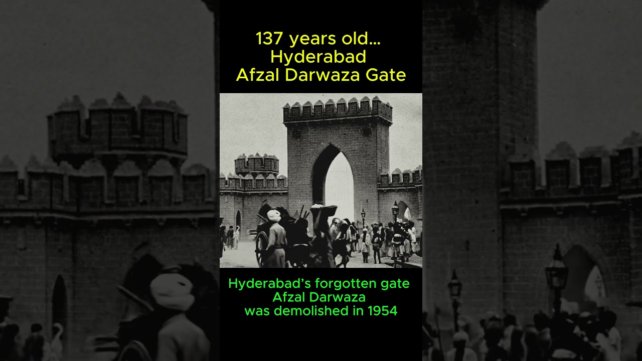 Hyderabad’s Forgotten Gate | Afzal Darwaza 137 Years Old 