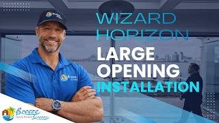 Wizard Horizon Large opening 40 feet wide double door