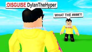 I Pretend To Be YOUTUBERS With Clone Commands! (Roblox)