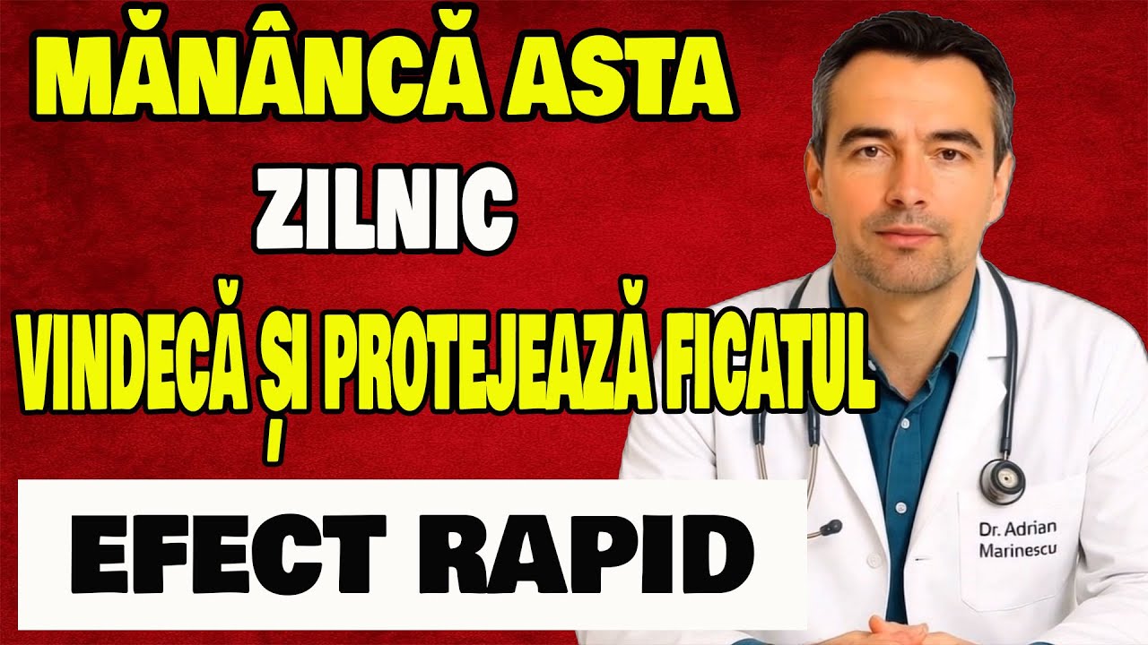 Mănâncă Zilnic Aceste Alimente și Ficatul se Regenerează Rapid | Dr. Adrian Marinescu