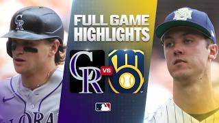 ROCKIES vs. BREWERS: Official Full Game Highlights (July 26) | 2026 MLB Season