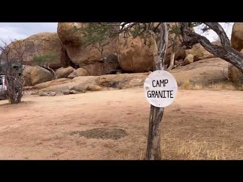 Camping Trip at Erongo Rocks, Namibia