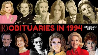 Obituaries in 1994Famous Celebrities/personalities we've Lost in 1994EP 1Remembrance Diaries