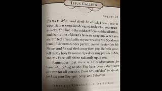 Jesus Calling (August 22)