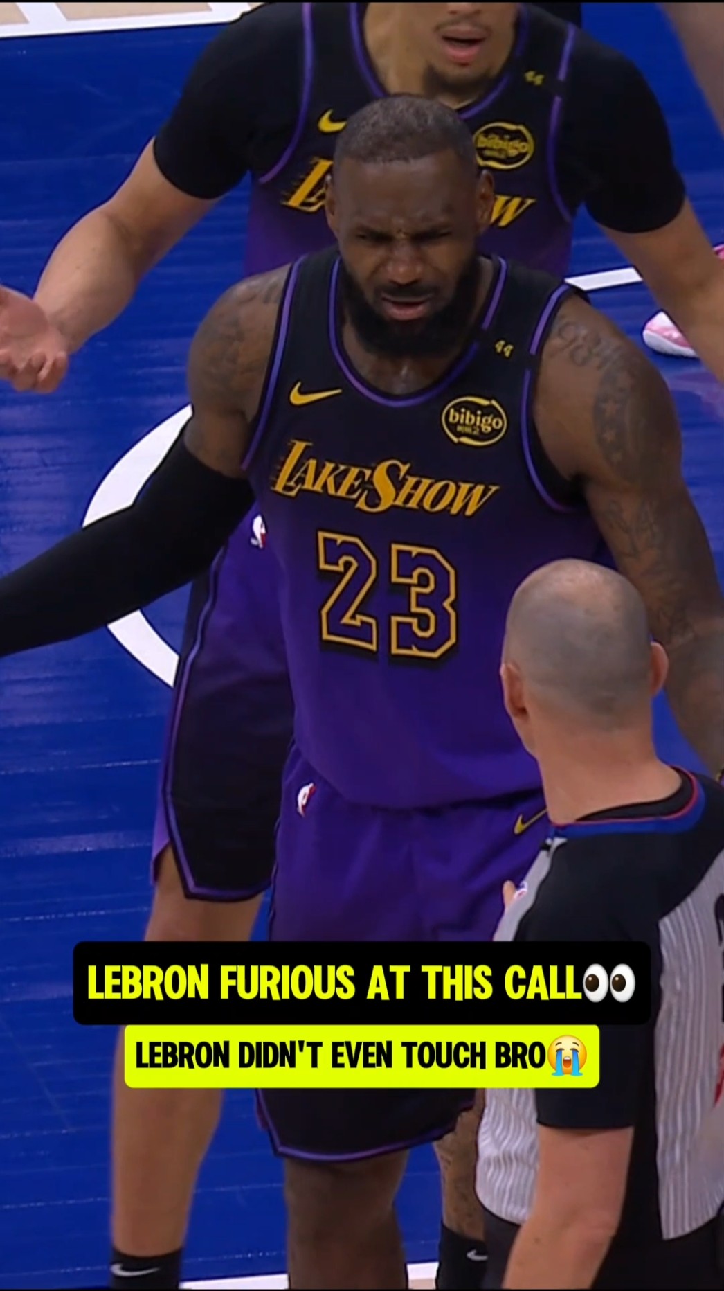 LeBron couldn't believe it?