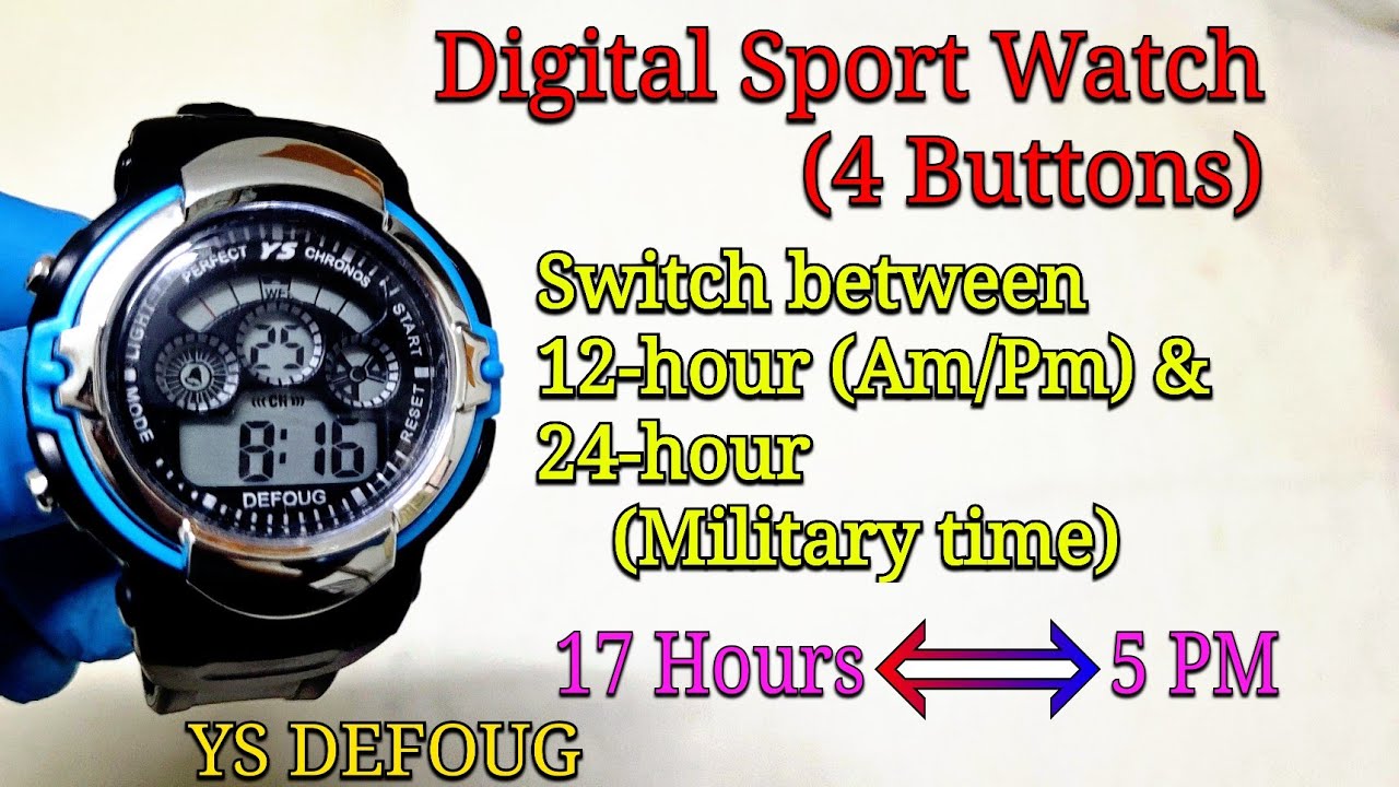 The 24-Hour Military Time System