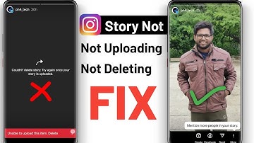How to Delete Instagram story not uploading | unable to upload this item Story Couldn