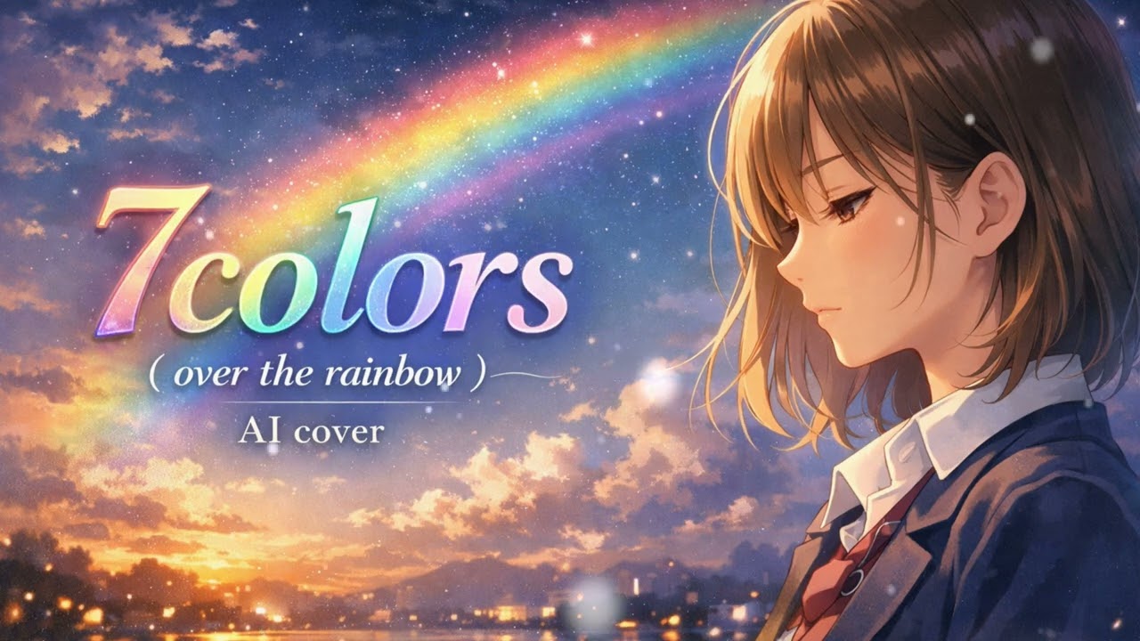 【AI cover】PERSONZ  7colors（ over the rainbow）