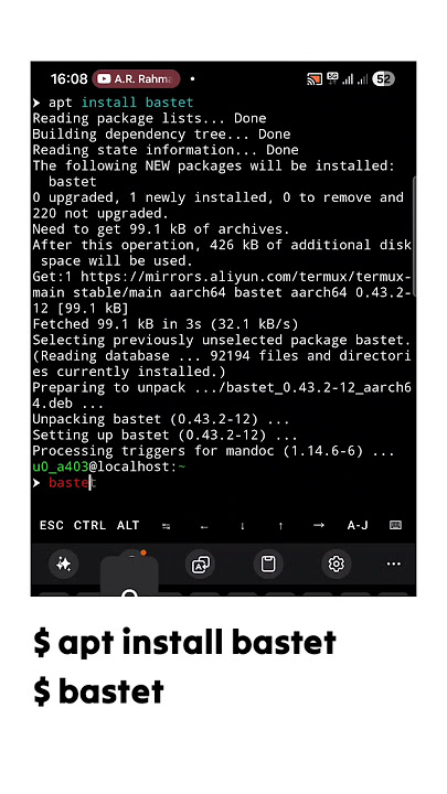 Termux Cool Command 😈😈😈 #termux #shorts