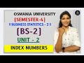 BS-2 | BUSINESS STATISTICS-2 | UNIT-2 FULL EXPLANATION | OU | SEM-4 | @shivanipallela