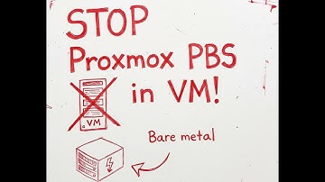 STOP Running Proxmox Backup Server in a VM! PBS Performance Secrets & Bare Metal Fix