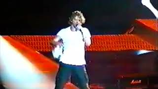 Michael Hutchence being chaotic in San Jose (1994)