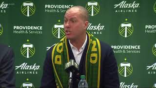 Timbers introduce new coach