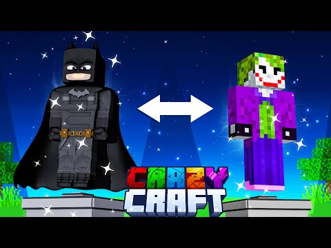 BATMAN VE JOKER'İ BİRLEŞTİRDİM! - CRAZYCRAFT #10