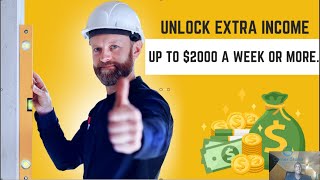 Handyman Business Services EARN Extra Money 2000 WEEK SIDE HUSTLE