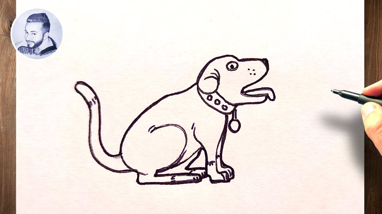 Dessiner Un Chien Avec Des Chiffres