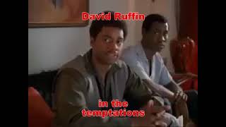 David Ruffin in The Temptations
