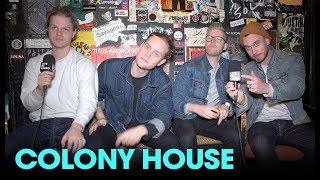 Colony House talk about their album &quot;Only The Lonely&quot; - Toronto Interview, 2017