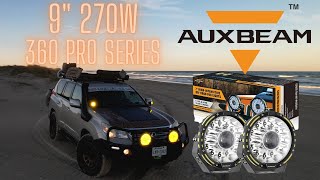 Avoid Beach driving hazards at night - Auxbeam 9 inch Offroad lights - 360 Pro Series by Coastal GX 3,756 views 1 year ago 18 minutes