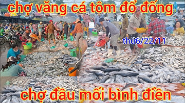 thứ6 chợ vắng cá tôm ế ẩm xổ rẻ bất ngờ chợ đầu mối bình điền.