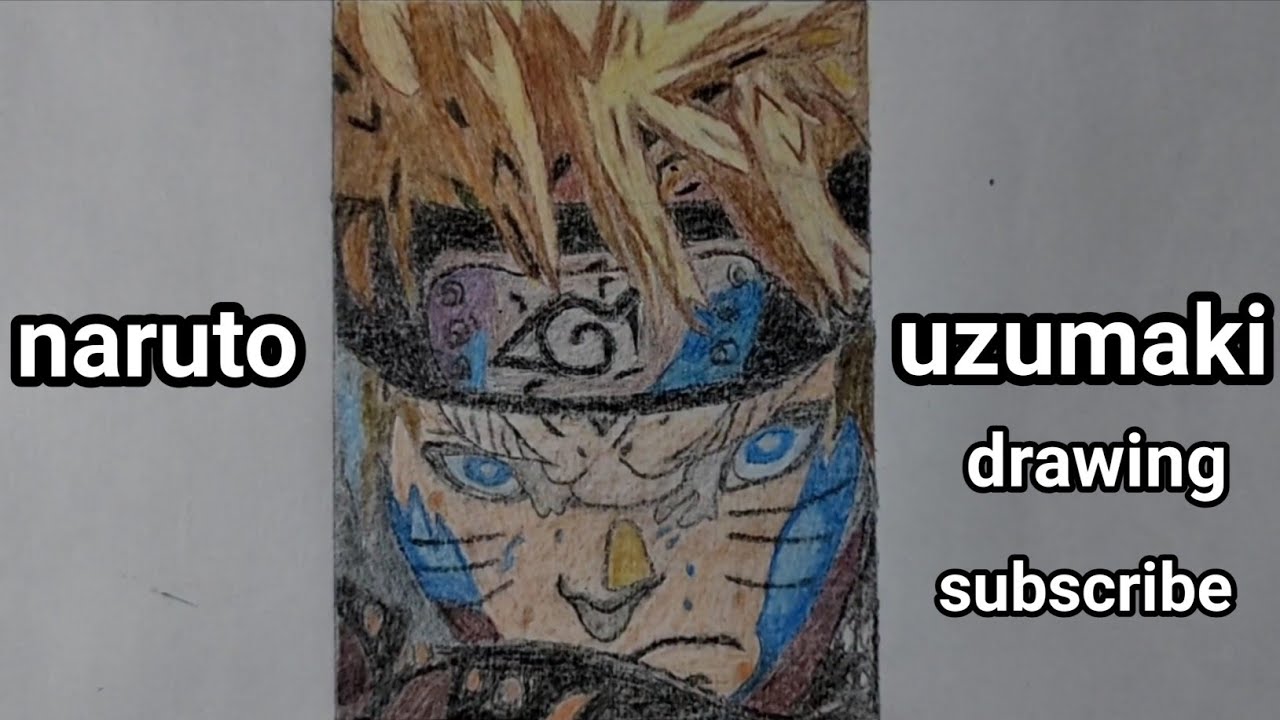 Naruto Uzumaki - Coloured Pencil (Video) by artbox99 on DeviantArt