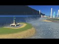 500.0 Tsunami Vs. Medium City | Cities Skylines Tsunami #105