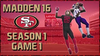 Madden 16 Franchise: San Francisco 49ers | Year 1, Game 1 vs Vikings(Make sure to TACKLE THAT THUMBS UP BUTTON!! I hope you enjoyed my Madden 16 Franchise Mode. Also subscribe to join the #FranchiseNation and for ..., 2015-09-19T21:08:49.000Z)