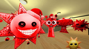 All Nightmare Christmas Sprunkis Characters Nextbot Gmod