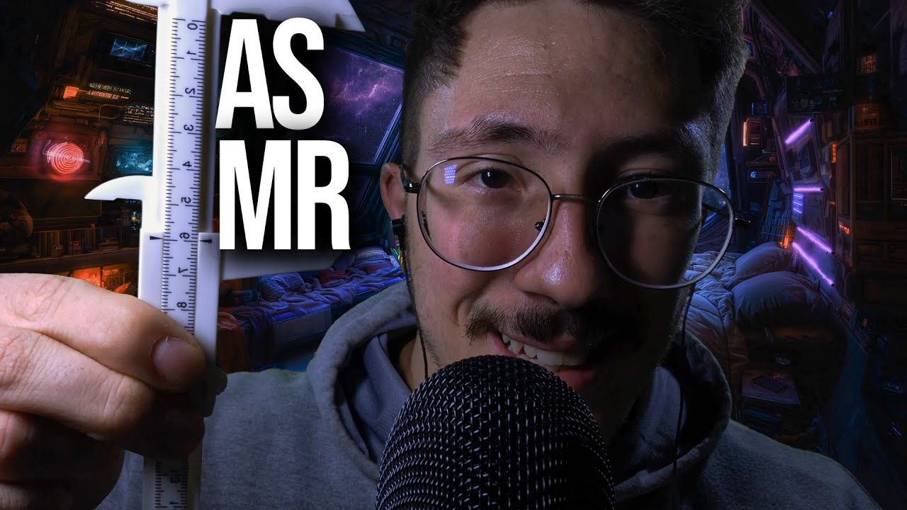 ASMR Analisando Seu Rosto com Sons de Boca + Chuva Relaxante 😴 (Ultra Sensível)
