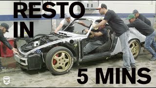 AMMO Porsche 964 Resto in 5 Min Teaser