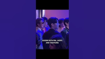 SOOBIN WITH JHOPE, TAE AND RM😭😭 #soobin #namjoon #jhope #taehyung #shorts