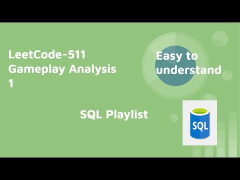 Leetcode SQL Leetcode Easy - 511 Game Play Analysis I