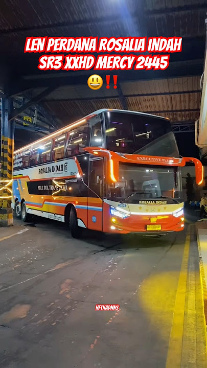 Len Perdana XXHD Rosalia Indah Mercy 2445 🤩‼️ #bus #rosaliaindah #busmania #shorts #fyp #xxhd