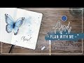 BULLET JOURNAL | Plan with me April Butterflies