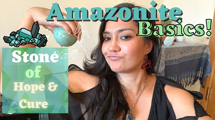 AMAZONITE! CRYSTAL BASIC FOR BEGINNERS' KNOWLEDGE on How To LEARN its BENEFITS! HEALING PROPERTIES!!