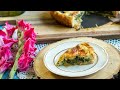 Spinach & Cheese Phyllo Tart: Tarta me spanaki & feta