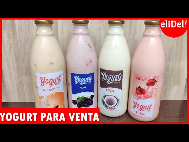 ▷ Yogurt Entero de Sabores - Propiedades del Yogurt Entero de Sabores
