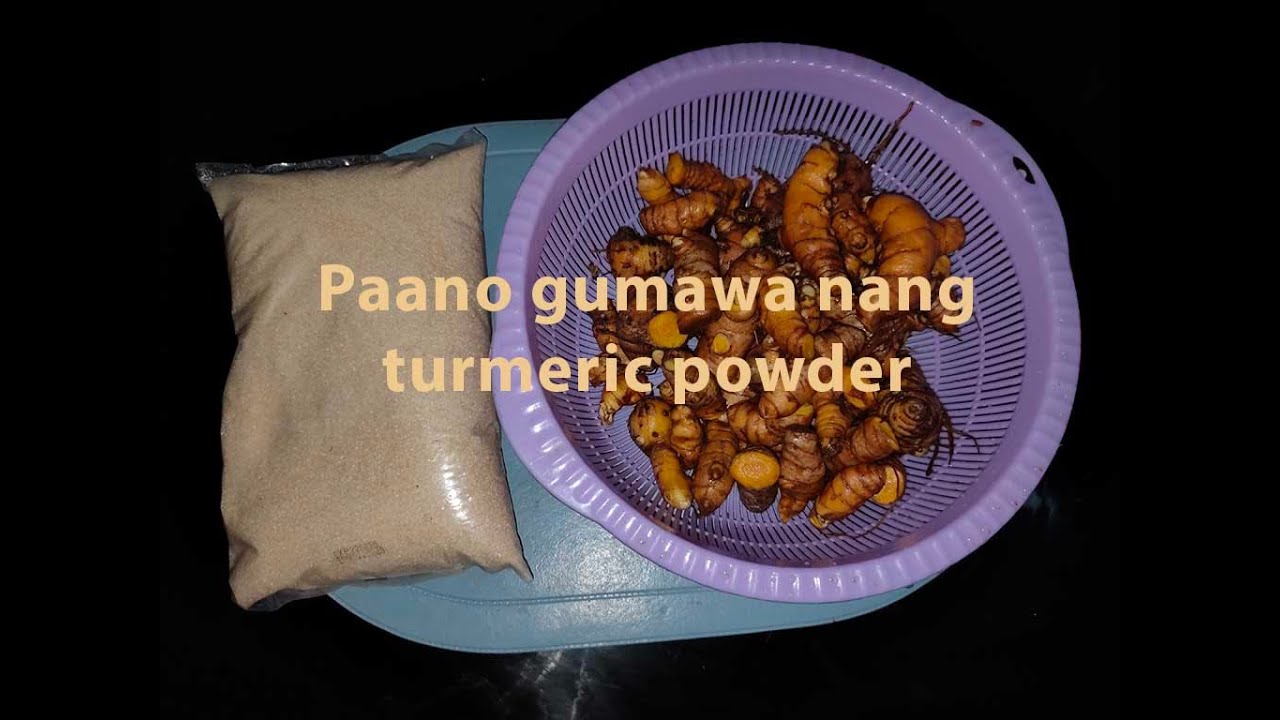 Turmeric Powder | Paano gumawa nang turmeric powder