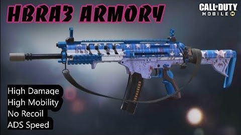*INSANE* Fast ADS + No Recoil HBRa3 Gunsmith Setup | Best HBRa3 Attachments loadouts | Dipak001