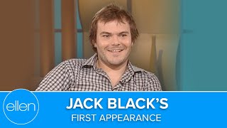 Jack Black’s First Appearance on the ‘Ellen’ Show