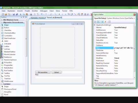 Visual Basic - #5 Part1 Image Upload (By XJC)