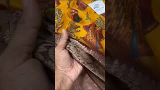 #Pure - handloom - kalamkari - dola - crape - soft - Pattu - saree# Sri Krishna Textiles # screenshot 4