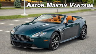 2012 Aston Martin Vantage S Roadster - British V8 Motoring With No Roof! (POV Binaural Audio)
