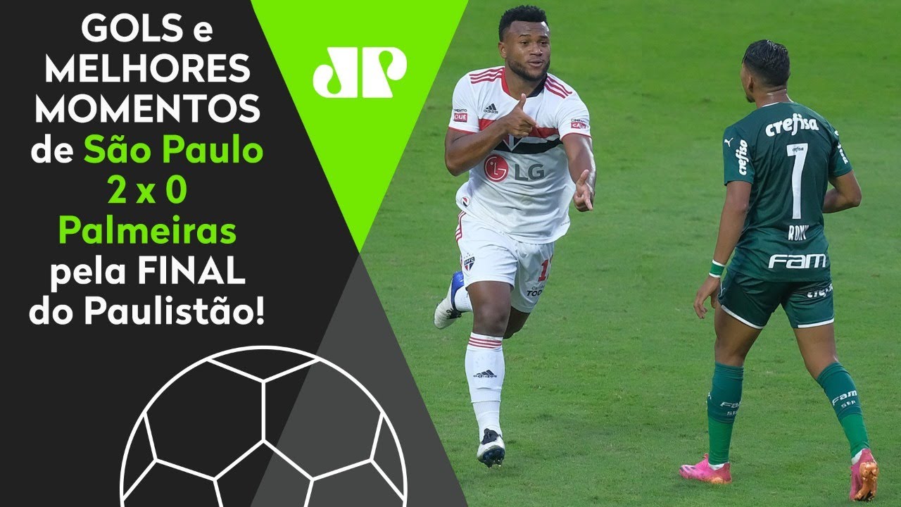 SÃO PAULO 2 X 0 PALMEIRAS | GOLS E MELHORES MOMENTOS | FINAL DO ...